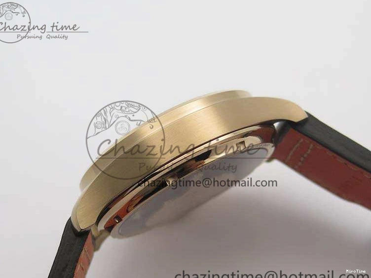 MIROTIME 1227 Big Pilot Real PR IW502701 RG YLF 1:1 Best Edition Blue Dial On Calfskin Strap A Classic 7225